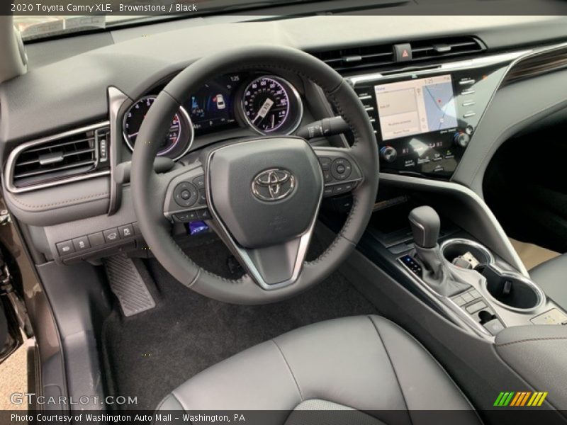 Brownstone / Black 2020 Toyota Camry XLE