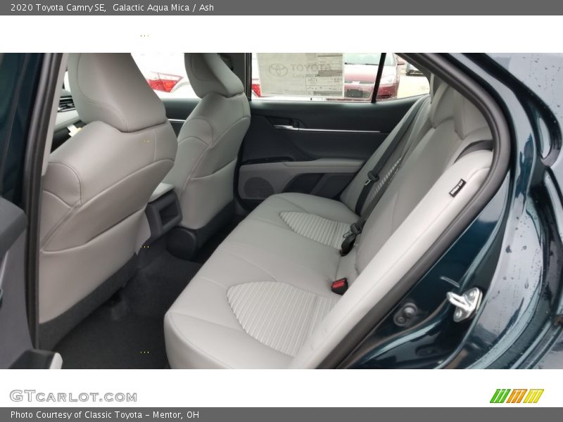 Rear Seat of 2020 Camry SE