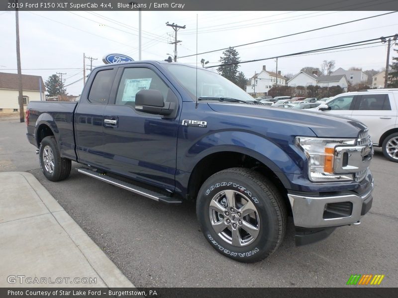 Front 3/4 View of 2019 F150 XLT SuperCab 4x4