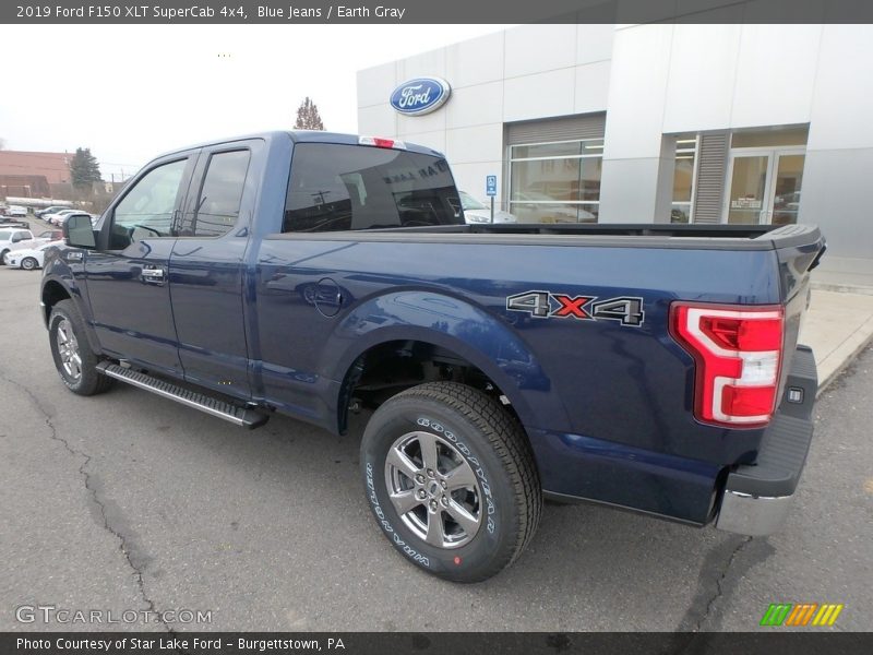 Blue Jeans / Earth Gray 2019 Ford F150 XLT SuperCab 4x4