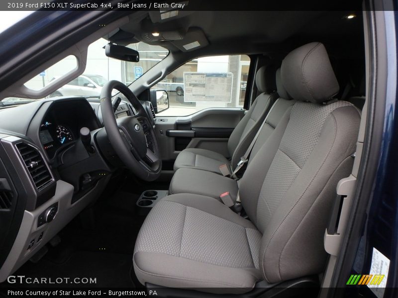 Front Seat of 2019 F150 XLT SuperCab 4x4