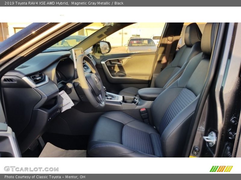 Front Seat of 2019 RAV4 XSE AWD Hybrid