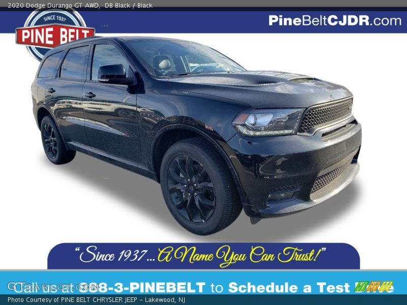 DB Black / Black 2020 Dodge Durango GT AWD