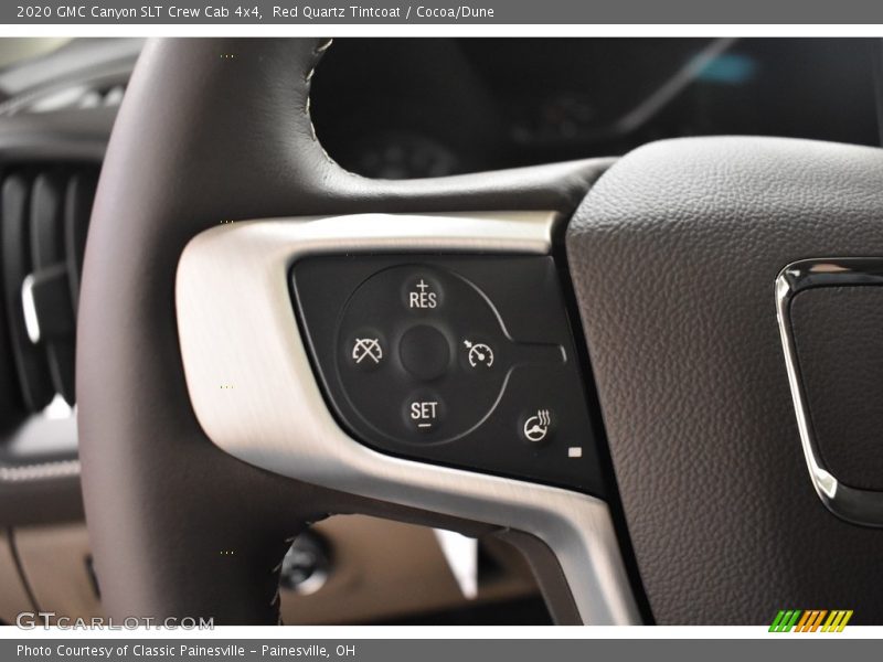 Red Quartz Tintcoat / Cocoa/Dune 2020 GMC Canyon SLT Crew Cab 4x4