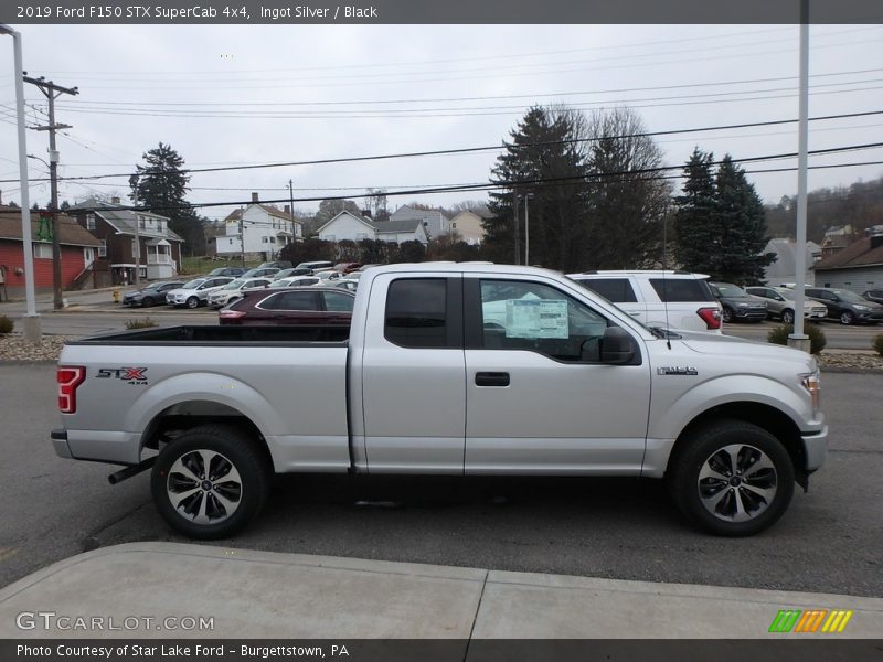  2019 F150 STX SuperCab 4x4 Ingot Silver