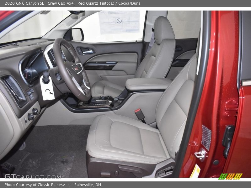 Red Quartz Tintcoat / Cocoa/Dune 2020 GMC Canyon SLT Crew Cab 4x4