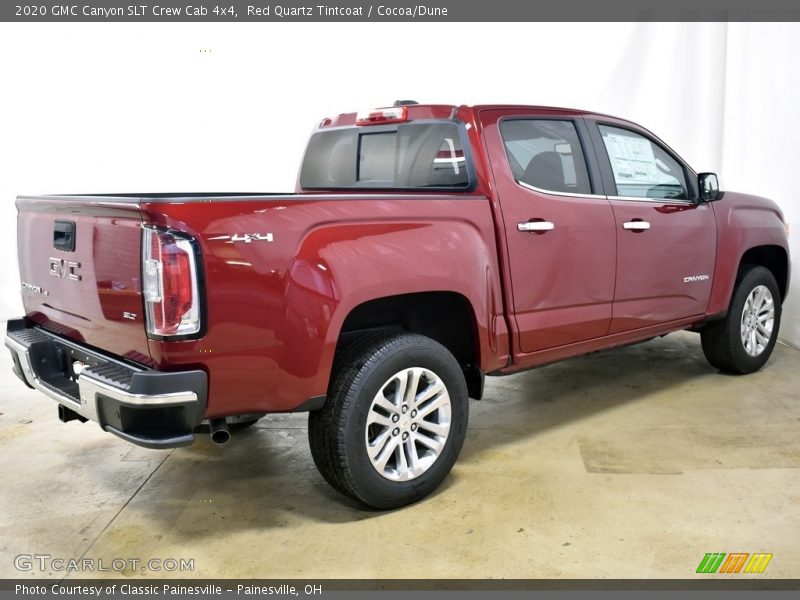 Red Quartz Tintcoat / Cocoa/Dune 2020 GMC Canyon SLT Crew Cab 4x4