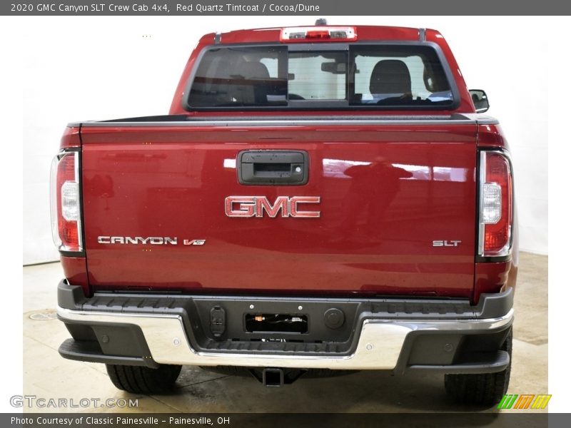 Red Quartz Tintcoat / Cocoa/Dune 2020 GMC Canyon SLT Crew Cab 4x4