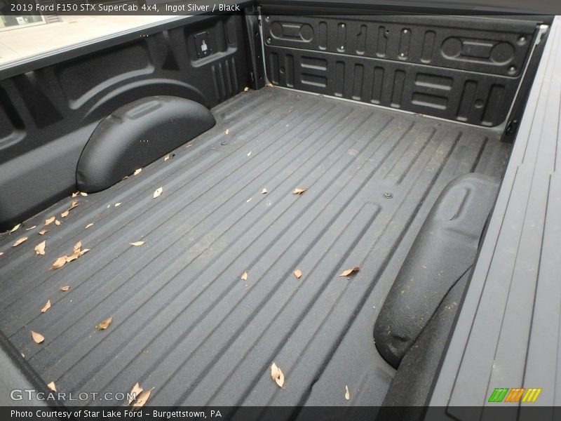 Ingot Silver / Black 2019 Ford F150 STX SuperCab 4x4