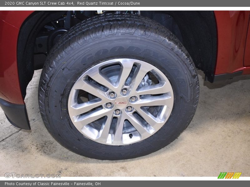 Red Quartz Tintcoat / Cocoa/Dune 2020 GMC Canyon SLT Crew Cab 4x4