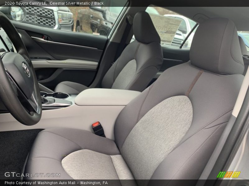 Celestial Silver Metallic / Black 2020 Toyota Camry LE