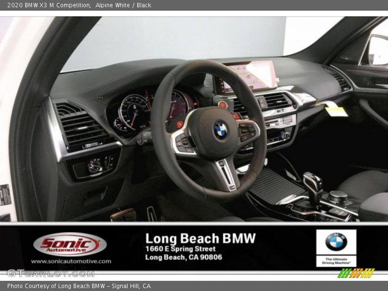 Alpine White / Black 2020 BMW X3 M Competition