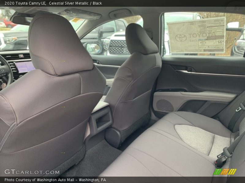 Celestial Silver Metallic / Black 2020 Toyota Camry LE