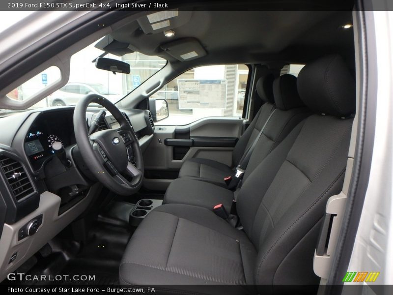 Front Seat of 2019 F150 STX SuperCab 4x4
