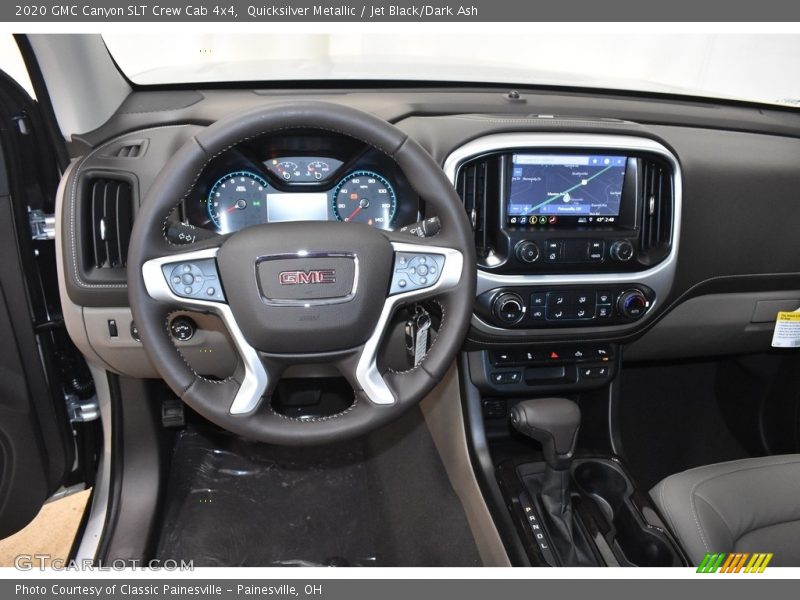 Quicksilver Metallic / Jet Black/Dark Ash 2020 GMC Canyon SLT Crew Cab 4x4