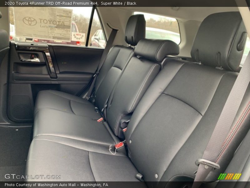 Rear Seat of 2020 4Runner TRD Off-Road Premium 4x4