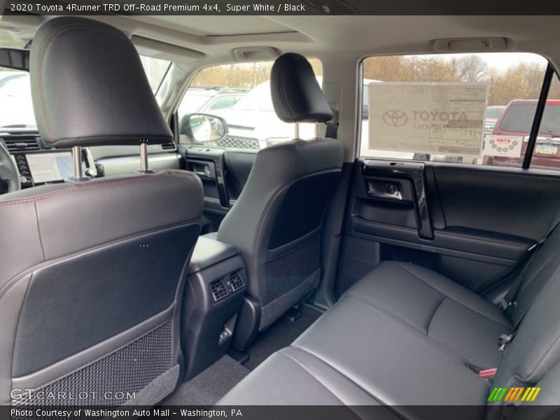 Rear Seat of 2020 4Runner TRD Off-Road Premium 4x4