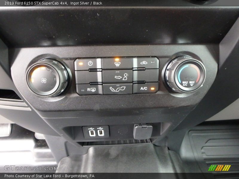 Controls of 2019 F150 STX SuperCab 4x4