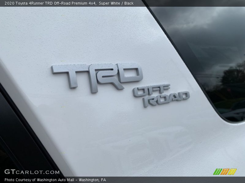  2020 4Runner TRD Off-Road Premium 4x4 Logo