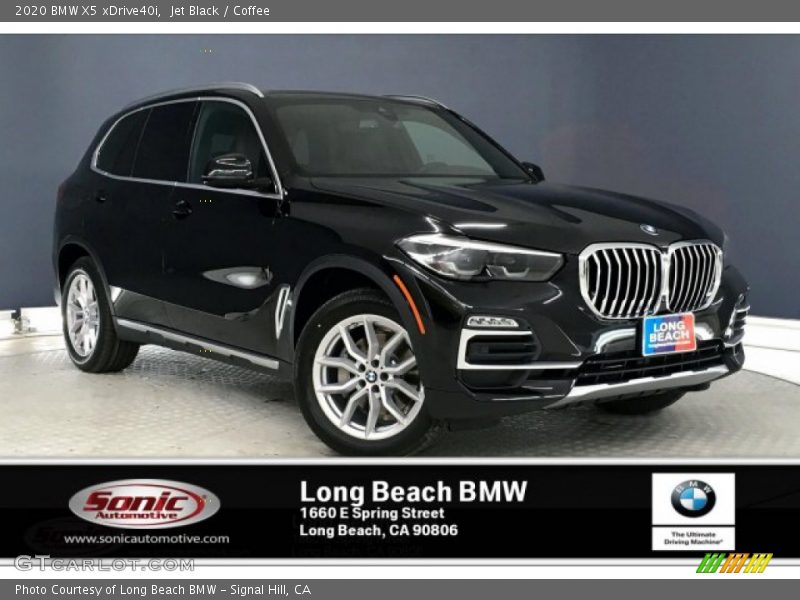 Jet Black / Coffee 2020 BMW X5 xDrive40i
