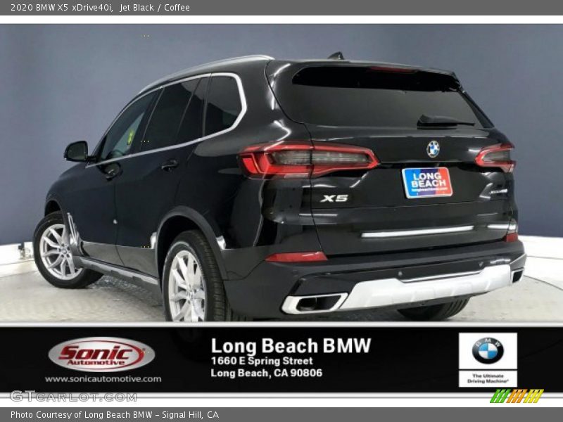 Jet Black / Coffee 2020 BMW X5 xDrive40i