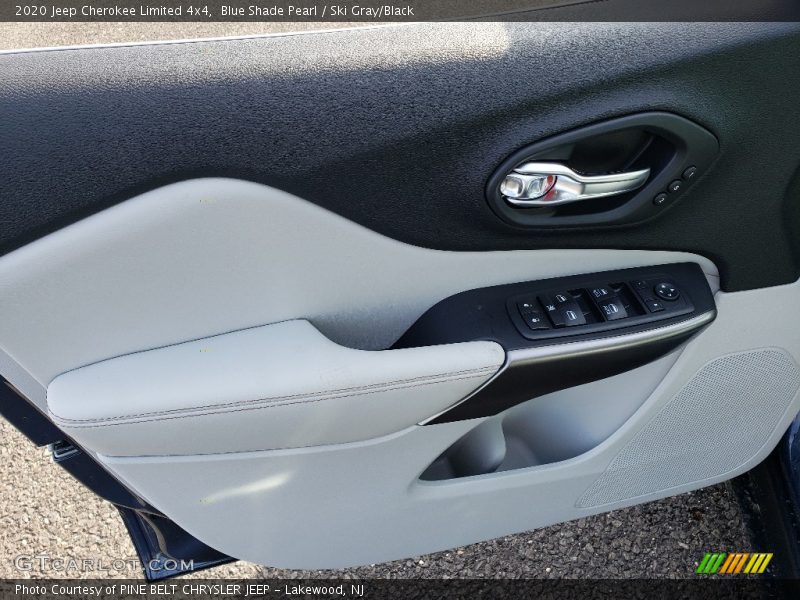 Blue Shade Pearl / Ski Gray/Black 2020 Jeep Cherokee Limited 4x4
