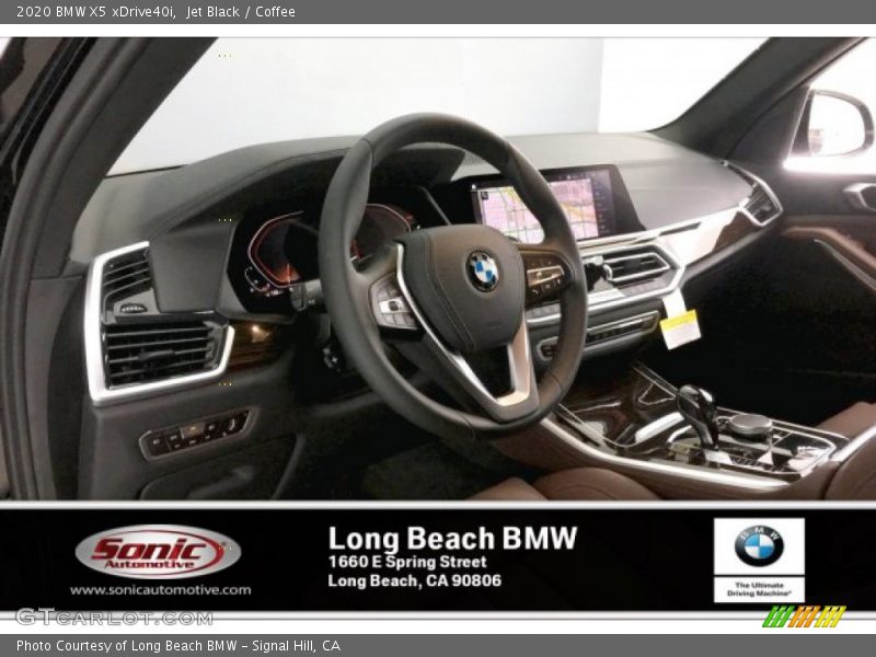 Jet Black / Coffee 2020 BMW X5 xDrive40i