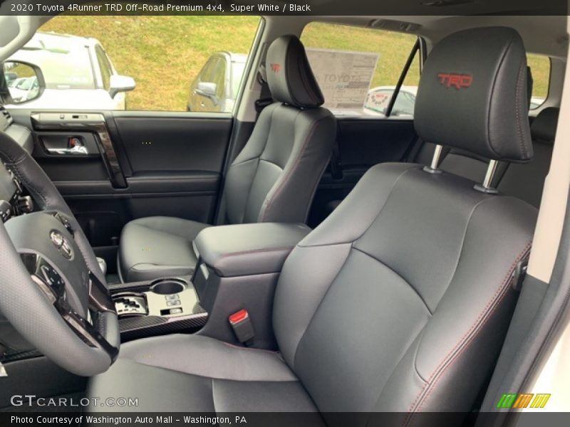Front Seat of 2020 4Runner TRD Off-Road Premium 4x4