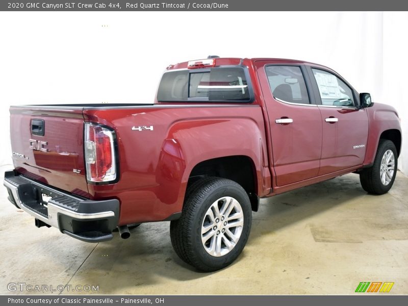 Red Quartz Tintcoat / Cocoa/Dune 2020 GMC Canyon SLT Crew Cab 4x4