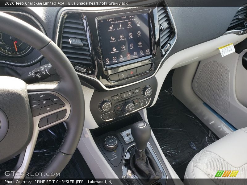 Blue Shade Pearl / Ski Gray/Black 2020 Jeep Cherokee Limited 4x4
