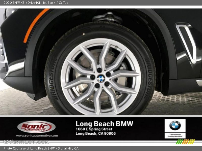 Jet Black / Coffee 2020 BMW X5 xDrive40i