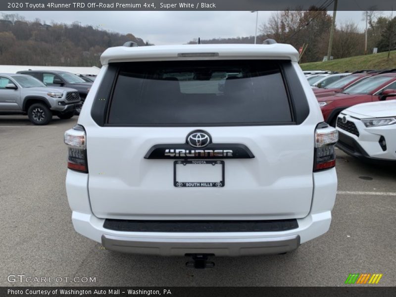 Super White / Black 2020 Toyota 4Runner TRD Off-Road Premium 4x4