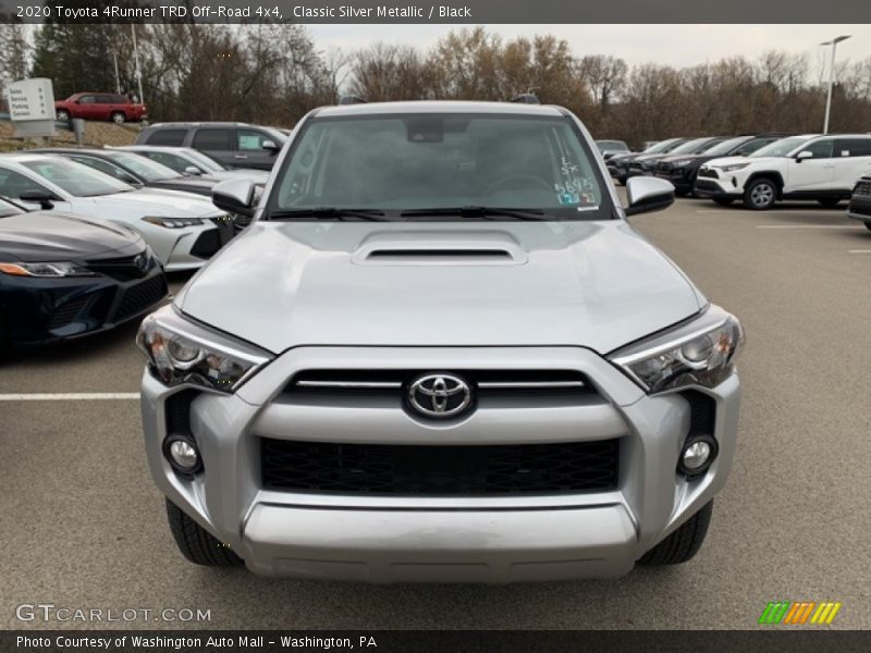 Classic Silver Metallic / Black 2020 Toyota 4Runner TRD Off-Road 4x4