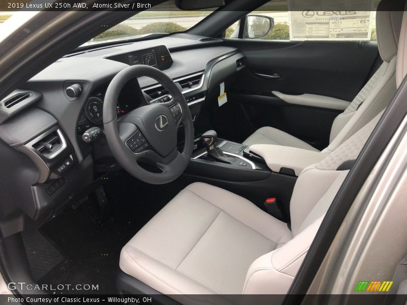 Atomic Silver / Birch 2019 Lexus UX 250h AWD
