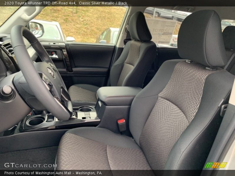 Front Seat of 2020 4Runner TRD Off-Road 4x4