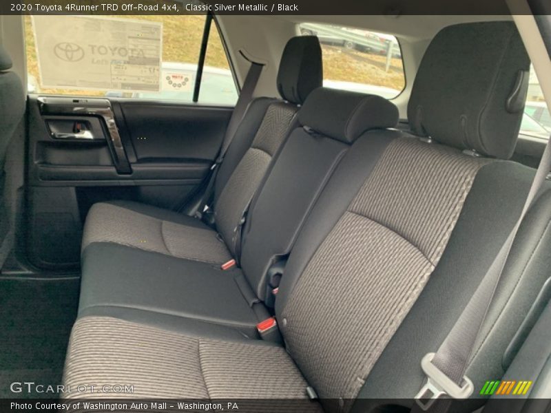 Rear Seat of 2020 4Runner TRD Off-Road 4x4