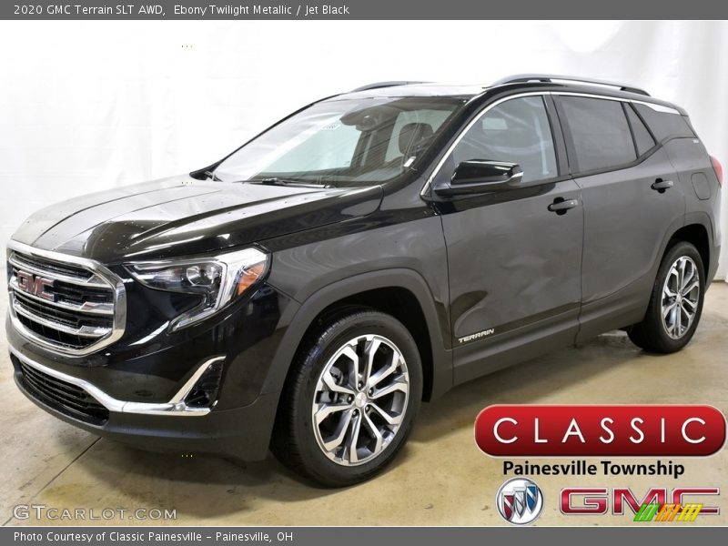 Ebony Twilight Metallic / Jet Black 2020 GMC Terrain SLT AWD