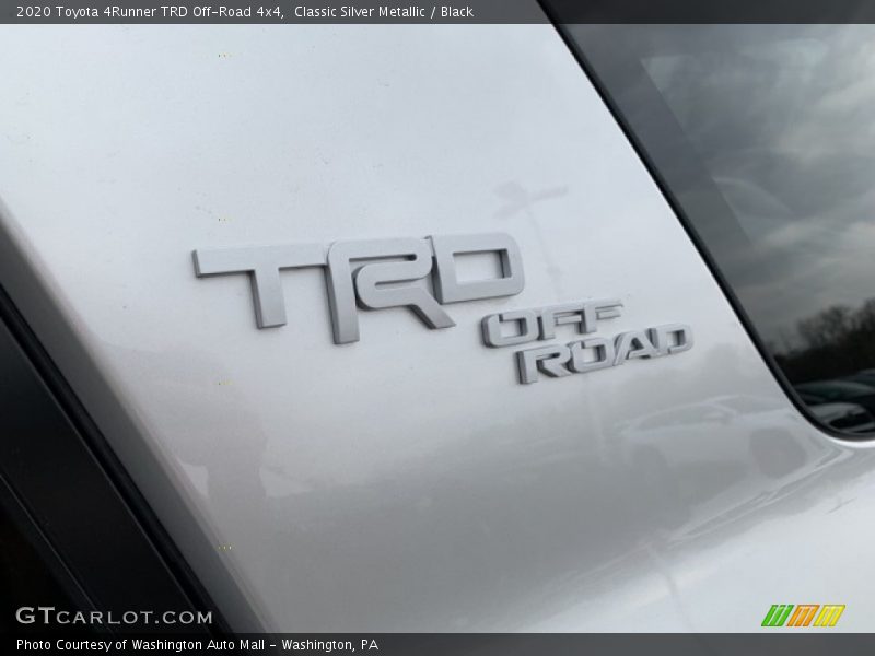  2020 4Runner TRD Off-Road 4x4 Logo