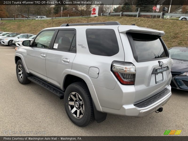 Classic Silver Metallic / Black 2020 Toyota 4Runner TRD Off-Road 4x4