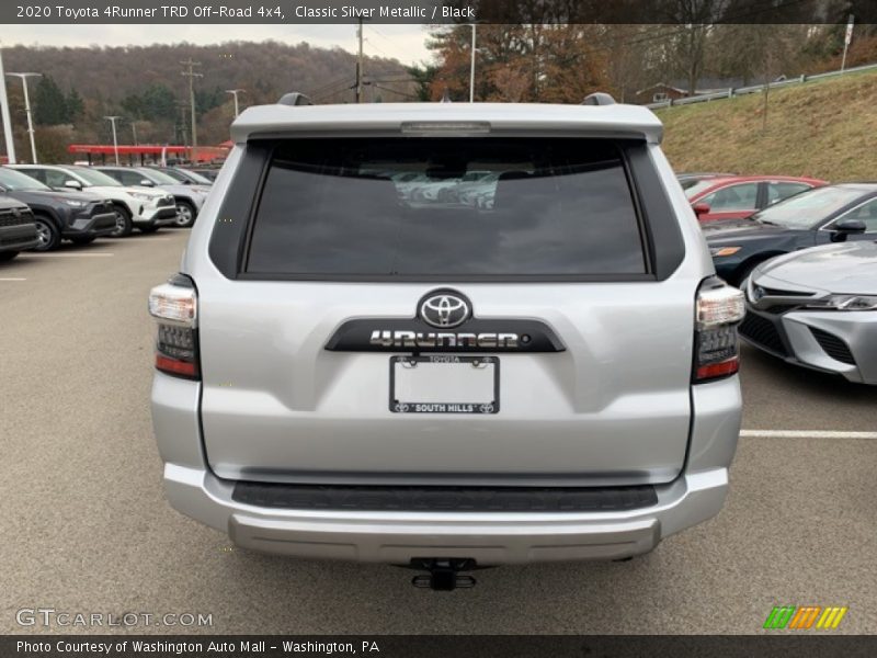 Classic Silver Metallic / Black 2020 Toyota 4Runner TRD Off-Road 4x4