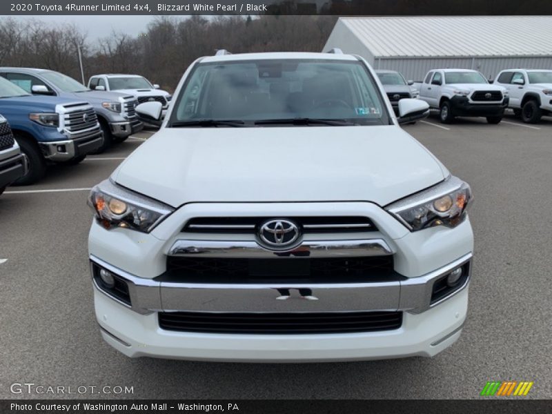 Blizzard White Pearl / Black 2020 Toyota 4Runner Limited 4x4