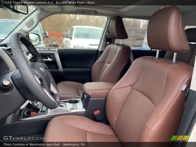 Front Seat of 2020 4Runner Limited 4x4