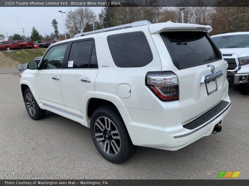 Blizzard White Pearl / Black 2020 Toyota 4Runner Limited 4x4