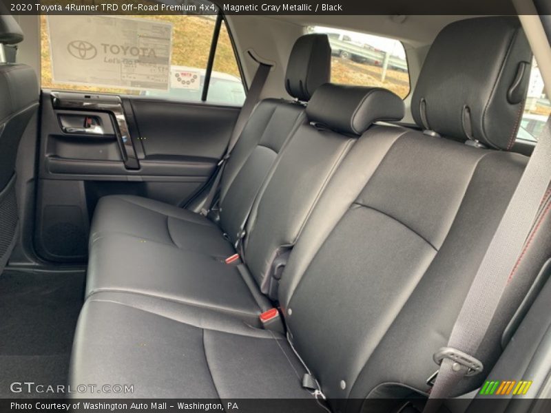 Rear Seat of 2020 4Runner TRD Off-Road Premium 4x4