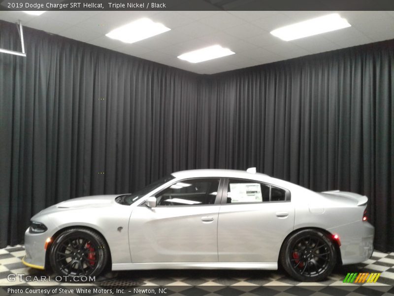 Triple Nickel / Black 2019 Dodge Charger SRT Hellcat