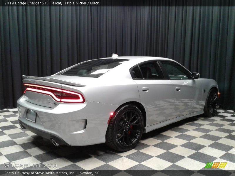 Triple Nickel / Black 2019 Dodge Charger SRT Hellcat