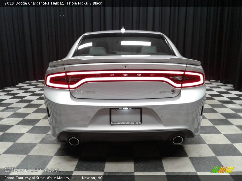 Triple Nickel / Black 2019 Dodge Charger SRT Hellcat
