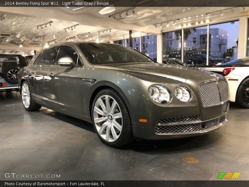 Light Tudor Gray / Beluga 2014 Bentley Flying Spur W12