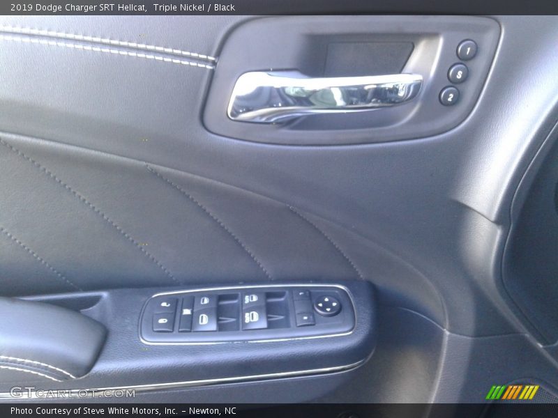 Triple Nickel / Black 2019 Dodge Charger SRT Hellcat