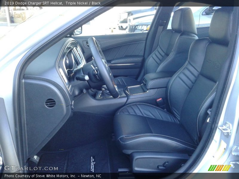 Front Seat of 2019 Charger SRT Hellcat